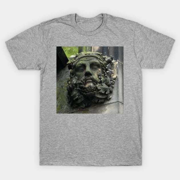 Scottish Green Man Photo T-Shirt by DeniseBruchmanPhotography